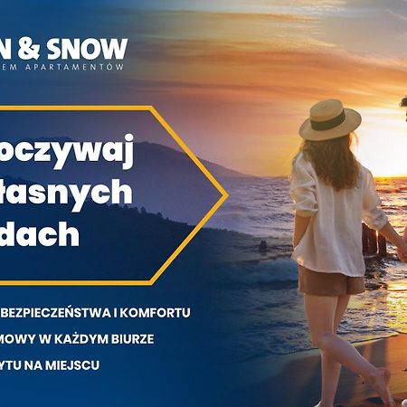 Apartamenty Sun & Snow Wechta - Promenada Gwiazd Z Sauna Мендзиздрое Екстериор снимка
